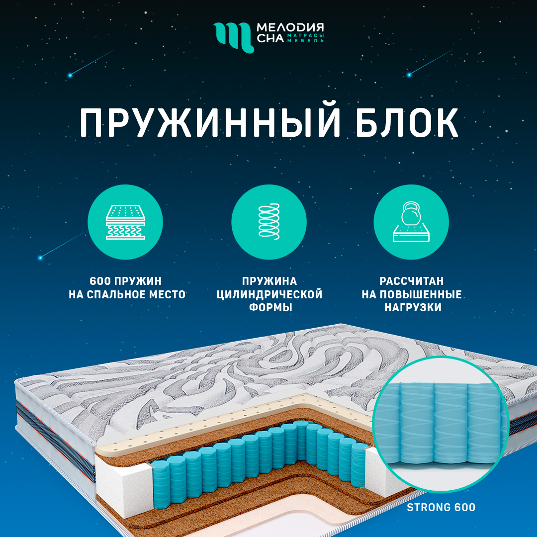 Матрас Статус Профит Стронг600 120х200
